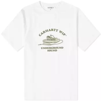 Футболка Carhartt WIP Underground Sound, белый