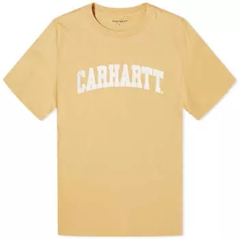 Футболка Carhartt Wip University, цвет Bourbon & White