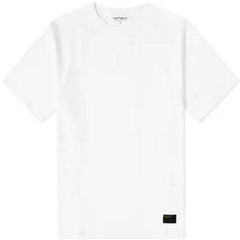 Футболка Carhartt WIP в стиле милитари, белый