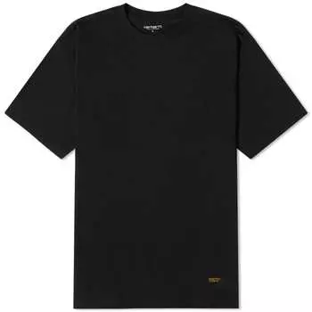 Футболка Carhartt WIP в стиле милитари, черный
