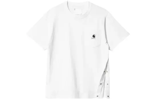 Футболка Carhartt Wip X Carhartt WIP FW23 Co-branded Series, унисекс, белая Sacai, белый