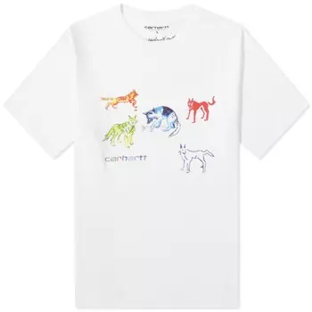 Футболка Carhartt WIP x Ollie Mac Huskies, белый