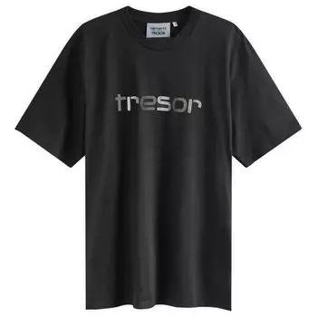 Футболка Carhartt Wip X Tresor Techno Alliance T-Shirt, цвет Black & Dark Grey Reflective