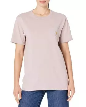 Футболка Carhartt WK87 Workwear Pocket Short Sleeve, цвет Mink