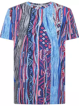 Футболка Carlo Colucci Di Poli, цвет navy/pink