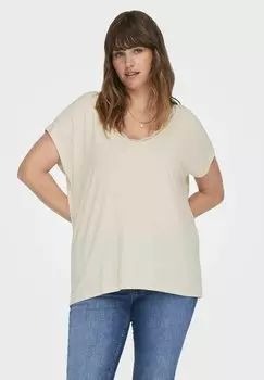 Футболка CARMOSTER ONLY Carmakoma, кремовый