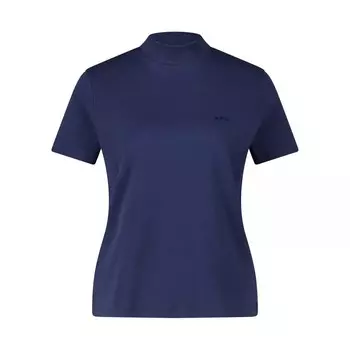 Футболка carol с воротником и логотипом A.P.C., черный