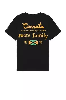 Футболка Carrots Roots Family T-shirt, черный