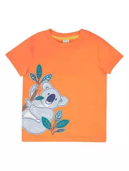 Футболка Carsen Frugi, цвет orange/grau