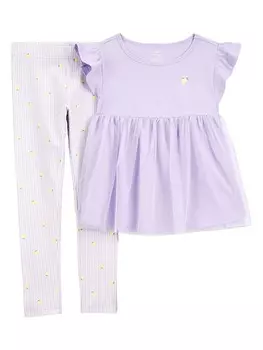 Футболка carter's, фиолетовый