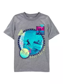 Футболка carter's, серый