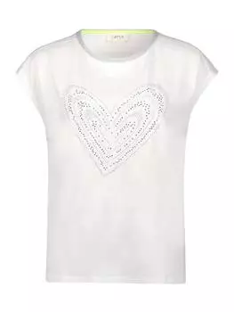 Футболка CARTOON, цвет patch cream/silver