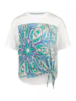 Футболка CARTOON, цвет wei/blau