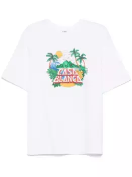 Футболка Casa Beach Wave CASABLANCA, белый