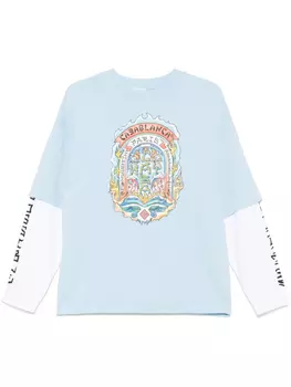 Футболка Casablanca Casa Way Skate, синий