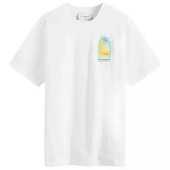 Футболка Casablanca L'Arc Colore T-Shirt, белый