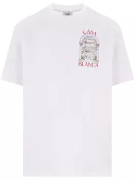 Футболка Casablanca Le Passage, белый