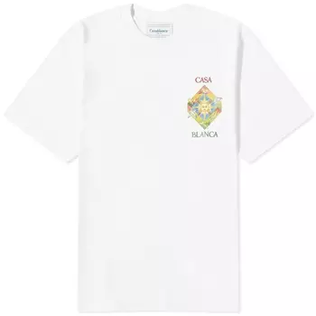 Футболка Casablanca Les Elements, белый
