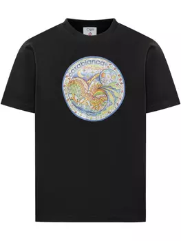 Футболка Casablanca The Four Elements, черный