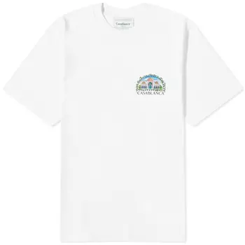 Футболка Casablanca Vue de Damas, белый