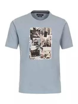 Футболка CASAMODA, светло-синий