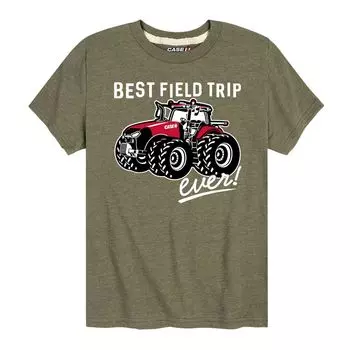 Футболка Case IH Best с графическим рисунком для мальчиков 8–20 лет Licensed Character, зеленый
