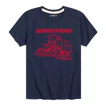 Футболка Case IH Quadtrac с рисунком для мальчиков 8–20 лет Licensed Character, синий