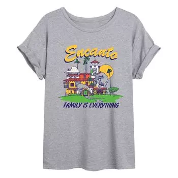 Футболка Casita Family с струящимся рисунком Disney's Encanto Juniors Disney