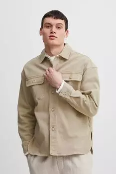 Футболка CASUAL FRIDAY Jeanshemd CF0083 LS over 20504653, серый