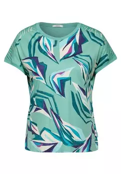 Футболка CECIL, цвет Jade