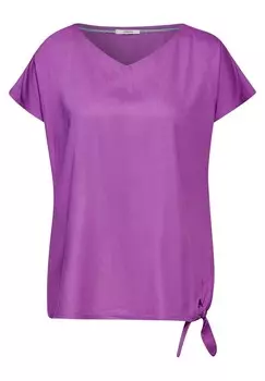 Футболка CECIL, фиолетовый
