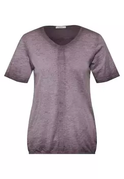 Футболка CECIL, фиолетовый