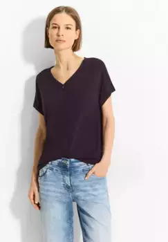Футболка Cecil из мягкой вискозы, красный