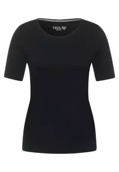 Футболка Cecil LENA, черный
