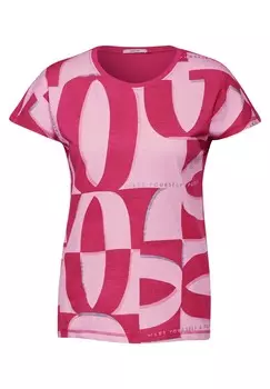 Футболка CECIL, розовый