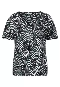 Футболка CECIL Shirt, черный