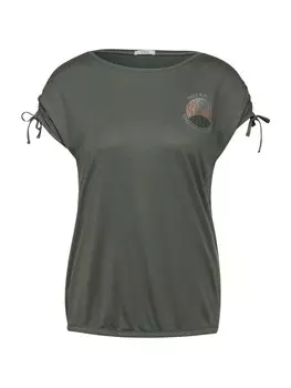 Футболка CECIL Shirt, цвет green/pastel green