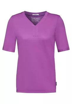 Футболка CECIL Shirt, фиолетовый