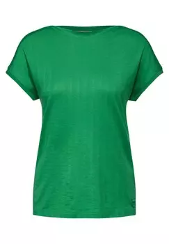 Футболка CECIL Shirt, лаймовый