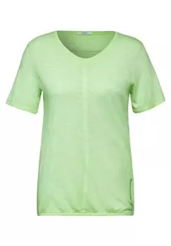 Футболка CECIL Shirt, лаймовый