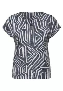 Футболка CECIL Shirt, ночной синий