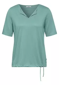Футболка CECIL Shirt, зеленый