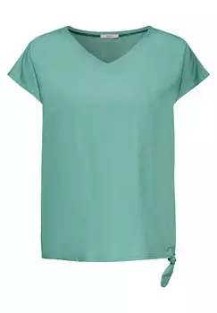 Футболка CECIL Shirt, зеленый