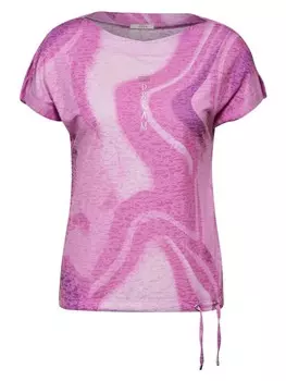 Футболка Cecil T-Shirt, цвет bloomy pink