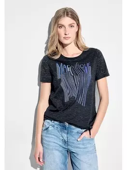 Футболка Cecil, темно-синий