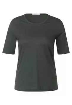 Футболка Cecil, темно-зеленый