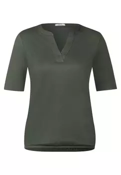 Футболка Cecil, темно-зеленый