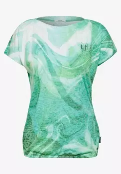 Футболка CECIL, зеленый