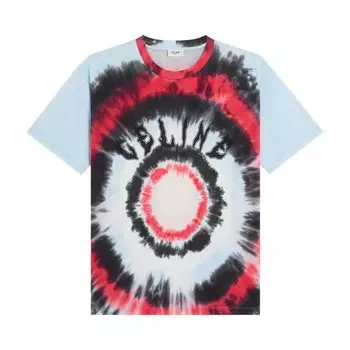 Футболка CELINE Loose Tie-Dye T-Shirt, разноцветный