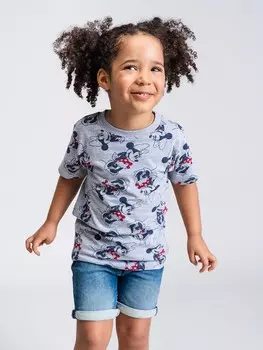 Футболка Cerda Minnie, серый